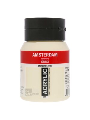 Royal Talens Amsterdam Acrylverf 500 ml - Titaanbuff Licht 289 Royal Talens Amsterdam Acrylverf 500 ml - Titaanbuff Licht 289