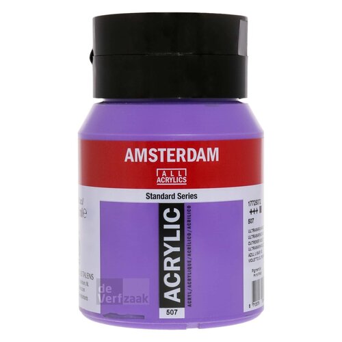 Royal Talens Amsterdam Acrylverf 500 ml - Ultramarijn Violet 507 Royal Talens Amsterdam Acrylverf 500 ml - Ultramarijn Violet 507