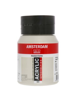 Royal Talens Amsterdam Acrylverf 500 ml - Zilver 800 Royal Talens Amsterdam Acrylverf 500 ml - Zilver 800