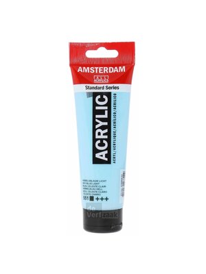 Royal Talens Acrylverf - 120 ml - Hemelsblauw Licht 551 Royal Talens Acrylverf - 120 ml - Hemelsblauw Licht 551