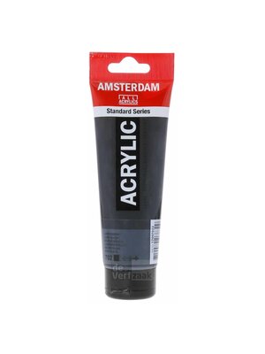 Royal Talens Amsterdam Acrylverf 120 ml - Lampenzwart 702 Royal Talens Amsterdam Acrylverf 120 ml - Lampenzwart 702