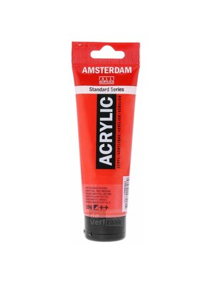 Royal Talens Amsterdam Acrylverf 120 ml - Naftolrood Middel 396 Royal Talens Amsterdam Acrylverf 120 ml - Naftolrood Middel 396