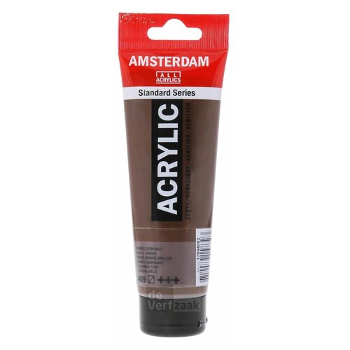 Royal Talens Amsterdam Acrylverf 120 ml - Omber Gebrand 409