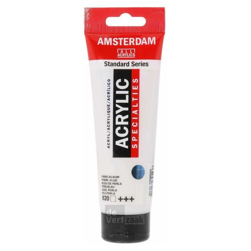 Royal Talens Amsterdam Acrylverf 120 ml - Parelblauw 820 Royal Talens Amsterdam Acrylverf 120 ml - Parelblauw 820