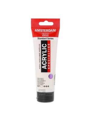 Royal Talens Amsterdam Acrylverf 120 ml - Parelviolet 821 Royal Talens Amsterdam Acrylverf 120 ml - Parelviolet 821