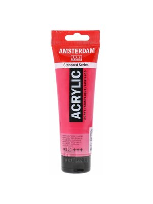 Royal Talens Amsterdam Acrylverf 120 ml - Permanentrood Purper 348