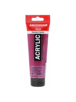 Royal Talens Amsterdam Acrylverf 120 ml - Permanentrood Violet 567