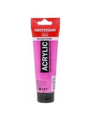 Royal Talens Amsterdam Acrylverf 120 ml - Permanentrood Violetlicht 577 Royal Talens Amsterdam Acrylverf 120 ml - Permanentrood Violetlicht 577