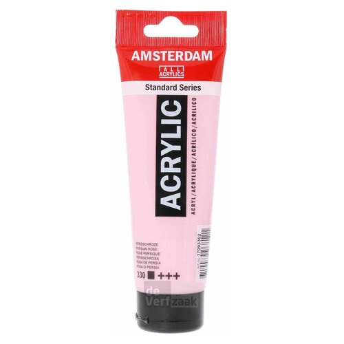 Royal Talens Amsterdam Acrylverf 120 ml - Perzischroze 330 Royal Talens Amsterdam Acrylverf 120 ml - Perzischroze 330