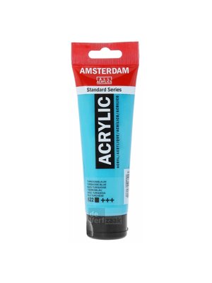 Royal Talens Amsterdam Acrylverf 120 ml - Turkooisblauw 522