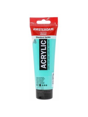 Royal Talens Amsterdam Acrylverf 120 ml - Turkooisgroen 661 Royal Talens Amsterdam Acrylverf 120 ml - Turkooisgroen 661