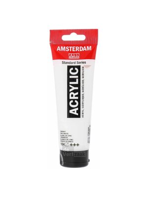 Royal Talens Acrylverf - 120 ml - Zinkwit 104 Royal Talens Acrylverf - 120 ml - Zinkwit 104