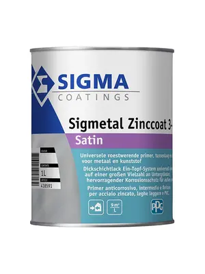 Sigma Sigmetal Zinccoat Satin