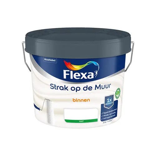 Flexa Strak op de Muur Muurverf Mat Flexa Strak op de Muur Muurverf Mat