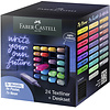 Markeerstiften - Deskset 16 stuks - 4 neon, 4 pastel, 8 metallic