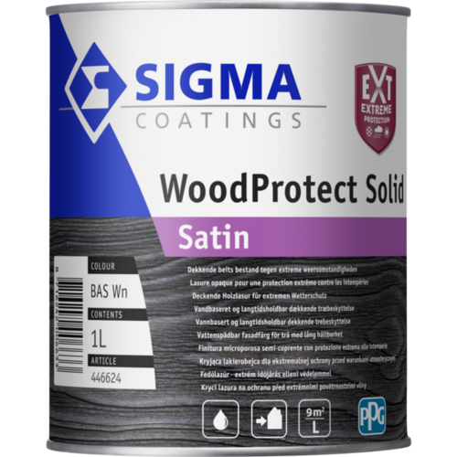 Sigma WoodProtect Solid Satin Sigma WoodProtect Solid Satin