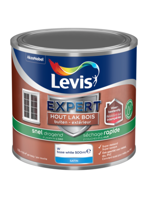 Levis Expert Houtlak Buiten Sneldrogend Satin Levis Expert Houtlak Buiten Sneldrogend Satin