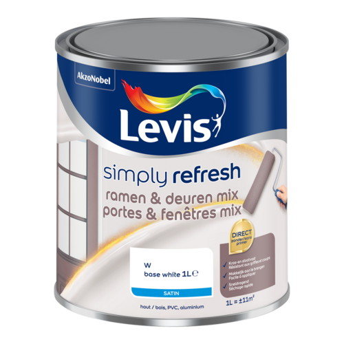 Inhoud: 1 liter, Kleur: Wit