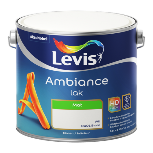 Levis Ambiance Lak Mat - Wit Levis Ambiance Lak Mat - Wit