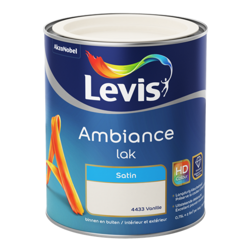 Levis Ambiance Lak Satin - Vanille Levis Ambiance Lak Satin - Vanille