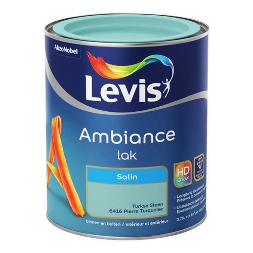 Levis Ambiance Lak Satin - Turkse Steen Levis Ambiance Lak Satin - Turkse Steen