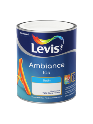 Levis Ambiance Lak Satin - Marmerwit Levis Ambiance Lak Satin - Marmerwit