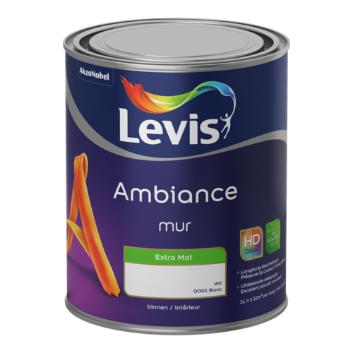 Levis Ambiance Mur Extra Mat - Wit Levis Ambiance Mur Extra Mat - Wit