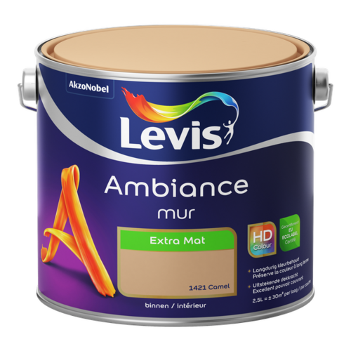 Levis Ambiance Mur Extra Mat - Camel Levis Ambiance Mur Extra Mat - Camel