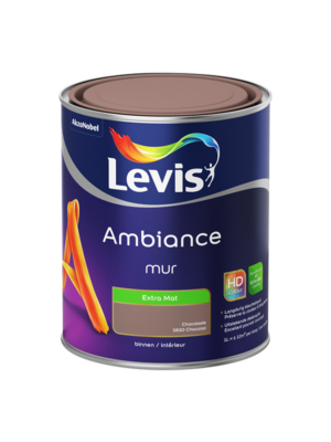Levis Ambiance Mur Extra Mat - Chocolade