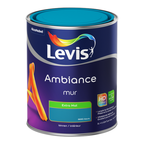 Levis Ambiance Mur Extra Mat - Azura Levis Ambiance Mur Extra Mat - Azura