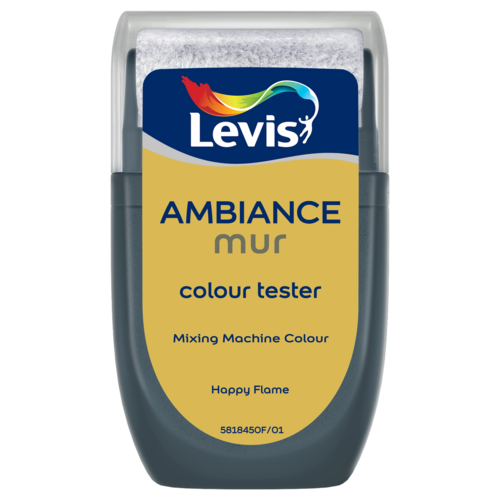 Levis Ambiance Mur Mat Tester - Happy Flame Levis Ambiance Mur Mat Tester - Happy Flame