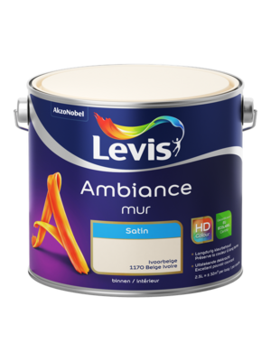Levis Ambiance Mur Satin - Ivoorbeige