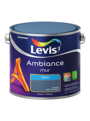 Levis Ambiance Mur Satin - Orkaan