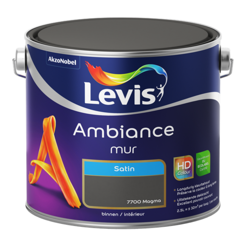 Levis Ambiance Mur Satin - Magma Levis Ambiance Mur Satin - Magma