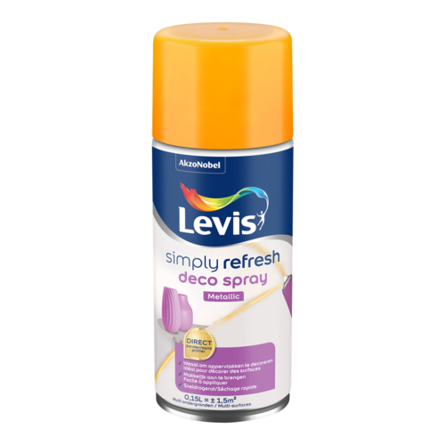 Levis Deco Spray - Fluo Oran. Levis Deco Spray - Fluo Oran.