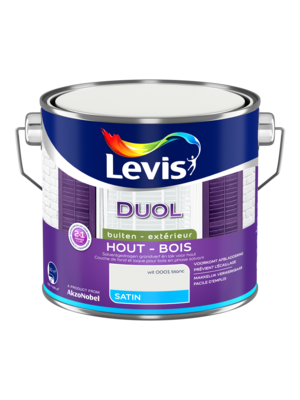 Levis Duol Satin - Wit