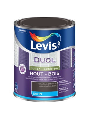 Levis Duol Satin - Vakhoutbruin
