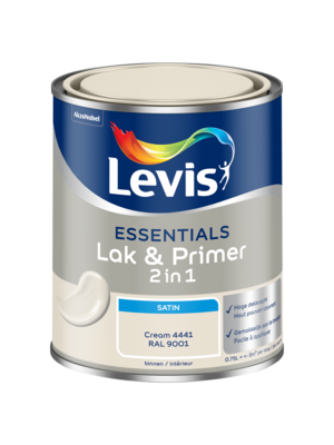 Levis Essentials Lak & Primer - Cream Levis Essentials Lak & Primer - Cream