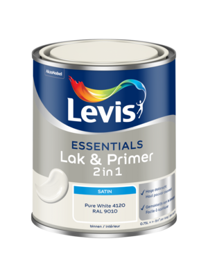 Levis Essentials Lak & Primer - Pure White Levis Essentials Lak & Primer - Pure White