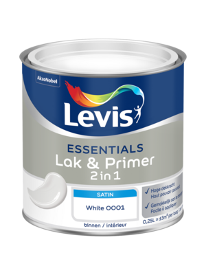 Levis Essentials Lak & Primer - White