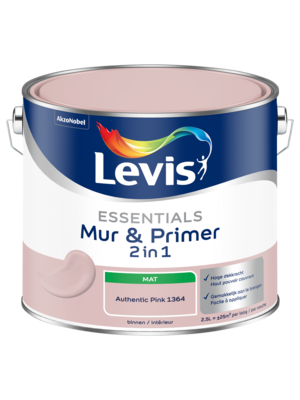 Levis Essentials Mur & Primer - Authentic Pink
