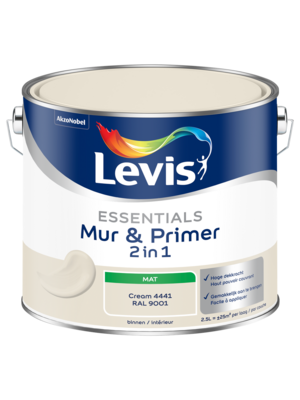 Levis Essentials Mur & Primer - Cream