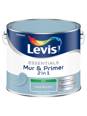 Levis Essentials Mur & Primer - Greyish Blue