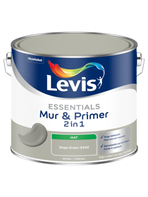 Levis Essentials Mur & Primer - Sage Green