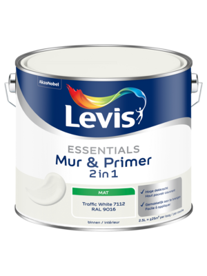 Levis Essentials Mur & Primer - Traffic White