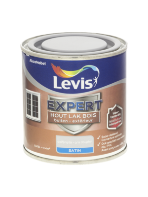 Levis Expert Houtlak Buiten Satin - Dolfijngrijs Levis Expert Houtlak Buiten Satin - Dolfijngrijs
