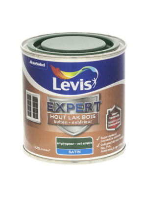Levis Expert Houtlak Buiten Satin - Empiregroen Levis Expert Houtlak Buiten Satin - Empiregroen