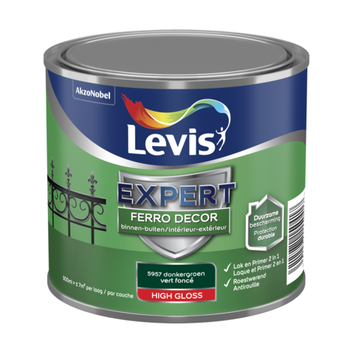Levis Expert Ferro Decor - Donkergroen Levis Expert Ferro Decor - Donkergroen