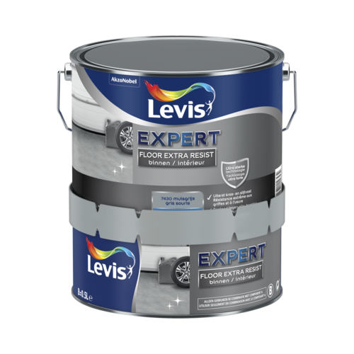 Levis Expert Floor Extra Resist Set - Muisgrijs Levis Expert Floor Extra Resist Set - Muisgrijs