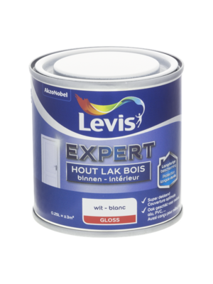 Levis Expert Houtlak Binnen High Gloss - Wit